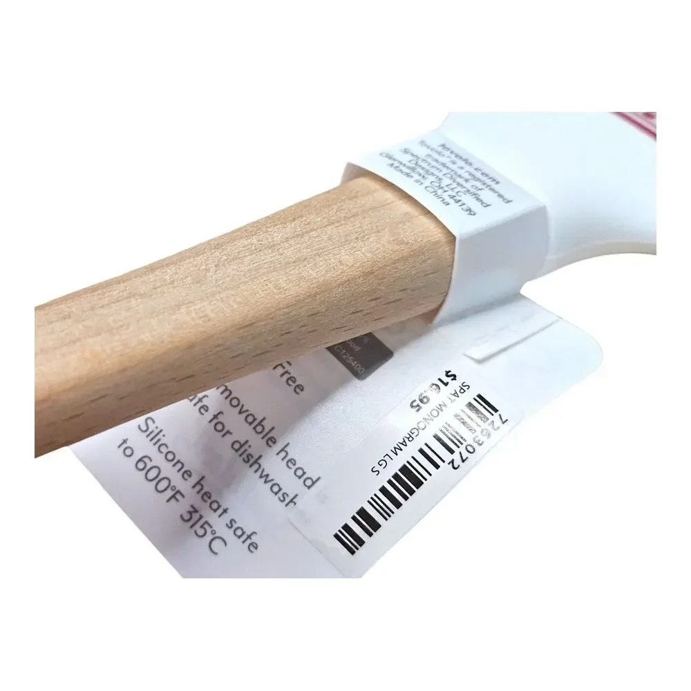 NEW Sur La Table Monogram Silicone Head Spatula Letter 